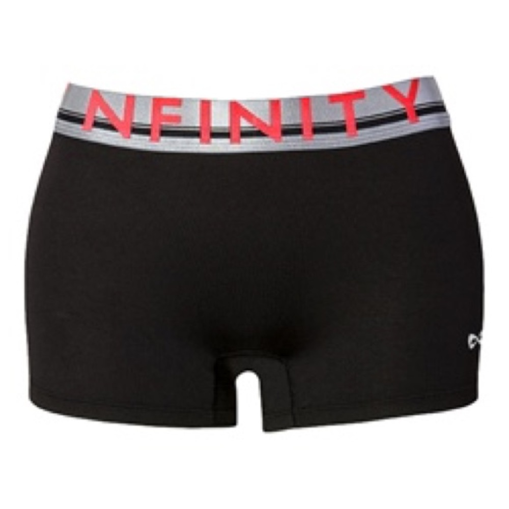 Nfinity Black Shorty Shorts